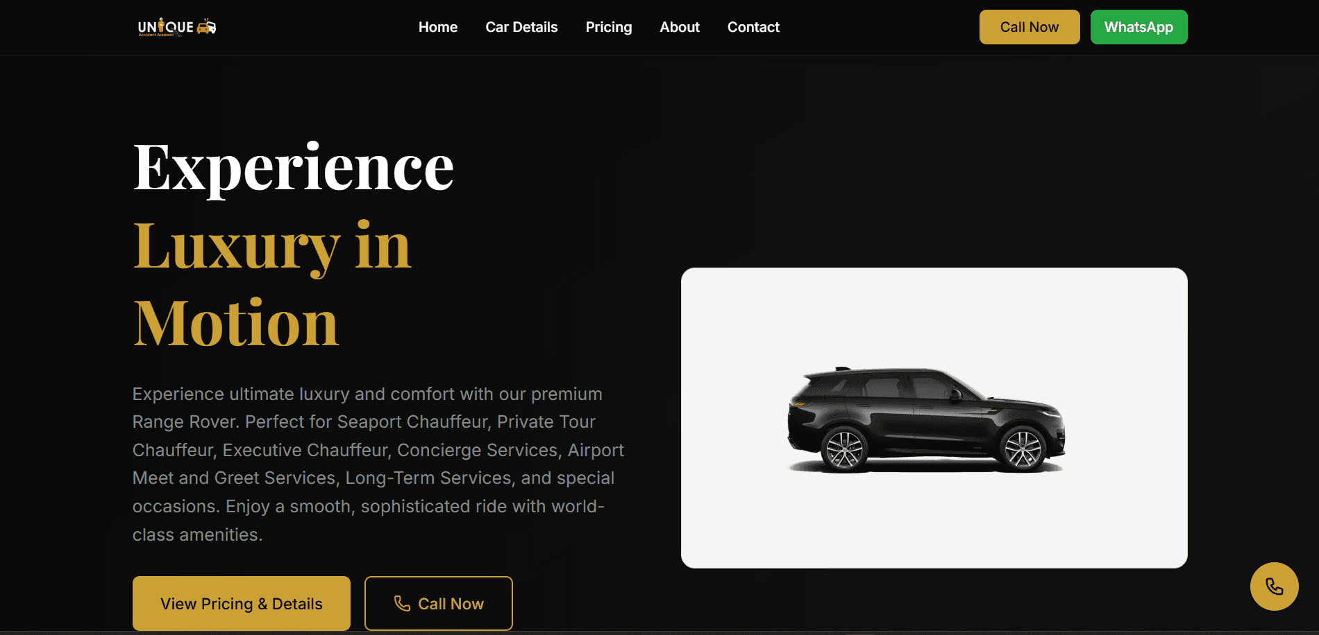 Unique Luxury Chauffeurs